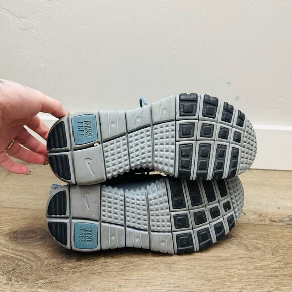 Nike Free Run Blue And Gray Trail Running Shoes Women’s Size 7.5 - Picture 8 of 10